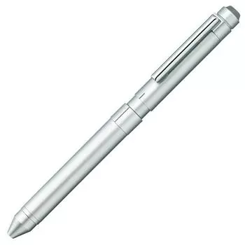 Ручка Zebra Shabo X ST3 Silver многофункциональная SB14-S серебряный