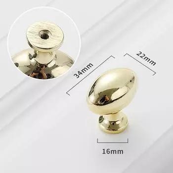 Ручки для мебели в форме голубиного яйца в скандинавском стиле, овальные ручки для шкафов из цинкового сплава, ручки для ящиков, дверные ручки, милые ручки для украшения дома