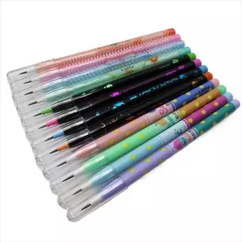 Ручки для письма, детский пластиковый карандаш, карандаш без заточки, карандаши с несколькими головками, студенческий карандаш 1201