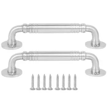 Ручки для шкафов из нержавеющей стали, дверные ручки для кухонного шкафа, фурнитура для шкафа