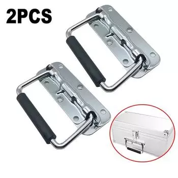 Ручки для шкафов Ручка для ящиков Пружинная ручка Ручка для дверей гардероба Деревянная коробка Несущая промышленная складная ручка