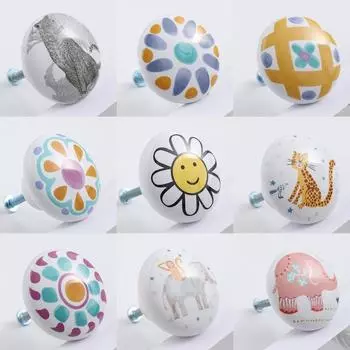 Ручки для шкафов Животные Мебельные ручки Шкафы Ящики Ручки Спальня Style 7