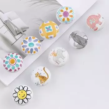 Ручки для шкафов Животные Мебельные ручки Шкафы Ящики Ручки Спальня Style 7