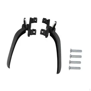 Ручки для запирания оконных рам из алюминиевого сплава с винтами для замены чёрный