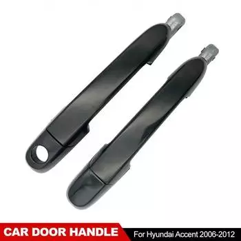 Ручки наружные двери автомобиля передние задние левые правые 83660-1E000 83650-1E000 для Hyundai Accent 2006 2007 2008 2009 2010 2011