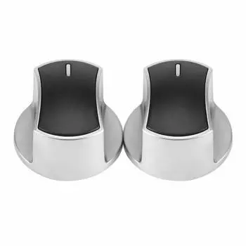 Ручки управления Плиты Ручка плиты Переключатель духовки Ручка газовой плиты Блокировка управления поверхностью 2pcs