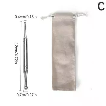 Ручная акупунктурная ручка Terahertz Energy Stone Massage Tool Trigger Point Massager Stick For Face Body Relax Facial Reflexology D