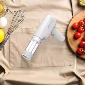 Ручная электрическая лапшерезка с 6 формами, многофункциональная аккумуляторная беспроводная паста-машина, автоматическая лапшерезка белый