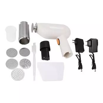 Ручная электрическая машина для приготовления пасты 40 Вт, автоматическая портативная электрическая машина для приготовления лапши с 5 лотками для лапши US Plug 100 to 240V