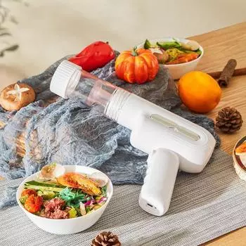 Ручная электрическая паста-машина, беспроводная лапшерезка для спагетти, рамен, домашняя колбасная начинка белый