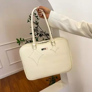 Ручная большая вместительная модная дорожная сумка для женщин, летняя корейская версия, модная повседневная сумка через плечо с роскошным