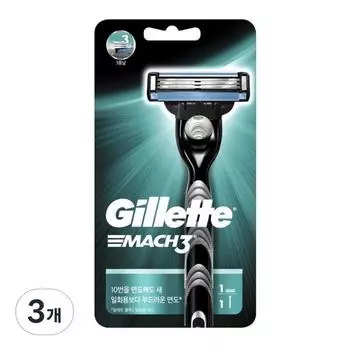 Ручная бритва Gillette Mach3, 1, 3, корейское лезвие бритвы