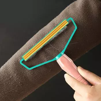 Ручная бритва Триммер для удаления комков шерсти Шерстяное кашемировое пальто Щетка для удаления волос Липкая щетка Ручной триммер для удаления комков шерсти #C1BN5# зелёный