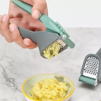 Ручная давилка для чеснока, устойчивая к истиранию, нескользящая ручка, практичная пресс-дробилка для имбиря, кухонные аксессуары для