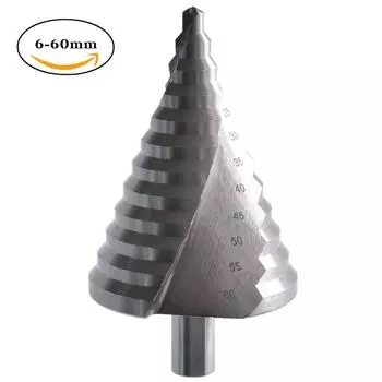 Ручная дрель Cento 6-60 Spiral Pagoda с круглой ручкой 6-60mm Triangular Shank Spiral [Bagged]
