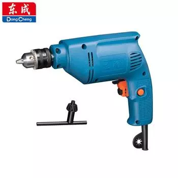Ручная дрель Dongcheng J1Z-FF-10A Маленькая бытовая дрель 300 Вт Электрическая отвертка Dongcheng Электроинструменты Iron chuck