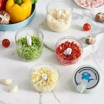 Ручная дробилка для лука, ручная мельница для чеснока, бытовой измельчитель чеснока, фрукты