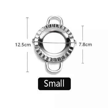 Ручная форма для изготовления пельменей из нержавеющей стали, пресс для пилинга, легкий инструмент для изготовления пельменей, Jiaozi Maker, кухонные аксессуары красный