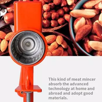 Ручная гайковертка, эргономичная длинная ручка, регулируемые конструкции, многофункциональный, экономящий труд орехов, измельчитель кунжута и грецких орехов красный