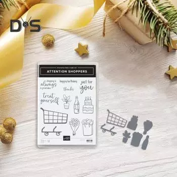 Ручная гроссбух Печать Модель DIY Шаблоны Прозрачный силиконовый штамп Штампы из углеродистой стали Бумажные поделки Скрапбукинг Набор для штамповки B