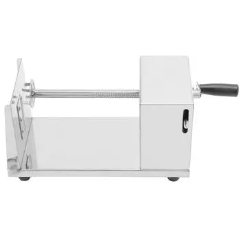 Ручная картофелерезка из нержавеющей стали, спиральная машина для резки, кухонные принадлежности, инструменты для приготовления пищи