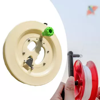 Ручная катушка для кайта, леска для активного отдыха, удобная рукоятка, катушка для струн Dia 24cm String 500m