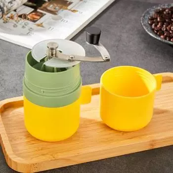 Ручная кофемолка 3-секционная складная молотый кофе в зернах долговечный маленький острый нож кухонный гаджет