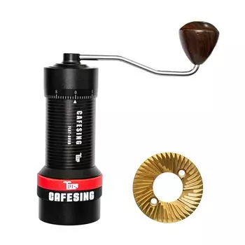Ручная кофемолка CafeSing ORCA go Flat Burr чёрный