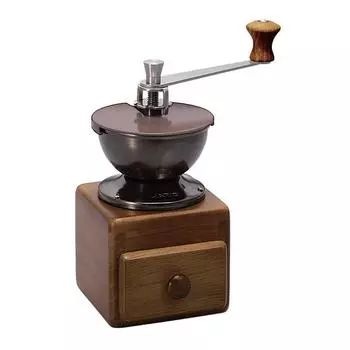 Ручная кофемолка HARIO Small Coffee Molder Brown MM-2 коричневый