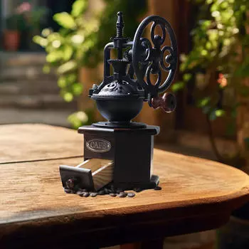 Ручная кофемолка с ручным механизмом, многофункциональная кофемолка с захватом
