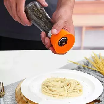 Ручная кухонная мельница для перца и соли, стеклянная бутылка, приправа, герметичная кухонная утварь, инструменты для гриля, выпечки стейков и тортов