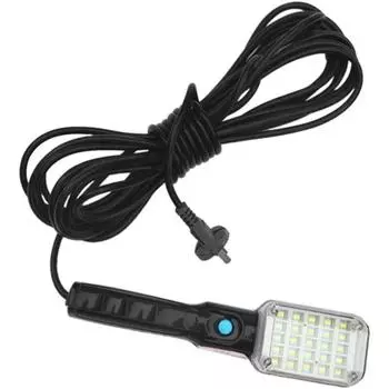 Ручная магнитная светодиодная лампа переменного тока 220 В для осмотра автомобиля, рабочая лампа с крючком 29*11.5*10.5cm чёрный