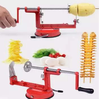 Ручная машина для измельчения картофеля из нержавеющей стали Tornado Potato Slicer