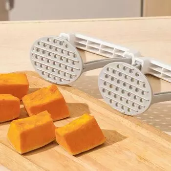 Ручная машина для картофеля, пластиковая прессованная машина для картофеля, портативный кухонный инструмент для детской еды, фруктов, бананов, выпечки