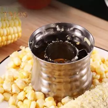 Ручная машина для очистки кукурузы, острый пилообразный, прецизионный сварной инструмент для быстрого удаления зерен, прочный инструмент из нержавеющей стали Round