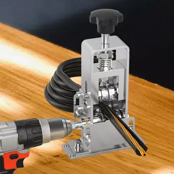 Ручная машина для очистки проволоки, металлическая рукоятка, удобная, прочная, многофункциональная, практичная, домашняя