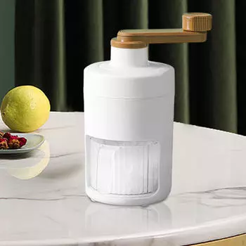 Ручная машина для производства бритого льда, портативная маленькая машина для слякоти