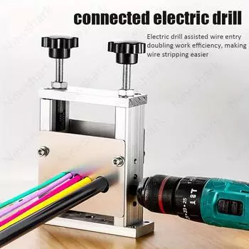 Ручная машина для зачистки проводов, машина для зачистки проводов с ручным приводом, портативный инструмент для зачистки проводов из алюминия для переработки меди