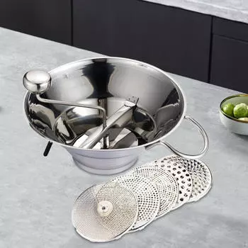 Ручная мельница для картофеля, портативное сито для овощей, кухня для фруктового соуса