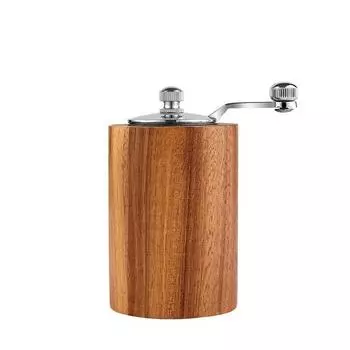 Ручная мельница для перца, кухонная ручная мельница из цельного дерева, мельница для черного перца, бытовая бутылка для измельчения морской соли и перца, инструмент