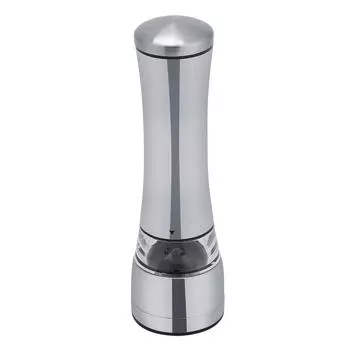 Ручная мельница для соли и перца из нержавеющей стали и акрила, кухонный инструмент для приготовления пищи