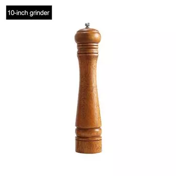 Ручная мельница для соли и перца из дуба, мельница для перца, мельница для соли и специй, инструменты
