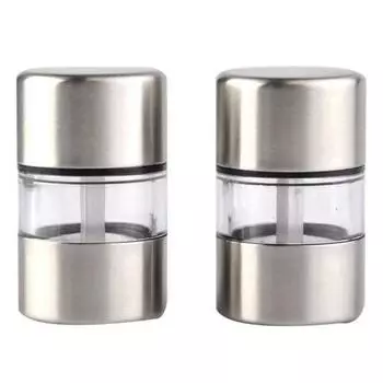 Ручная мельница из нержавеющей стали для соли, специй, перца, мельница Мюллера, домашний кухонный инструмент