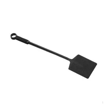 Ручная мухобойка с сеткой от комаров и длинной ручкой Fly Bees белый