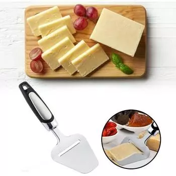 Ручная нарезка для сыра с эргономичной ручкой, которую можно мыть в посудомоечной машине, антипригарная нарезка для сыра, диспенсер, кухонные принадлежности