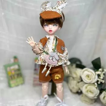 Ручная настройка, 30 см, маленькая кукла-фея, ручная роспись, макияж, милый подарок на день рождения, домашняя милая игрушка BJD, кукла 30CM