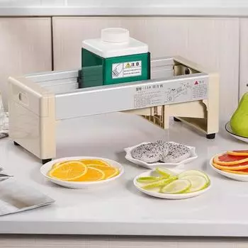 Ручная овощерезка для фруктов 1-15 мм, регулируемая толщина нарезки для лимона, грейпфрута, лука