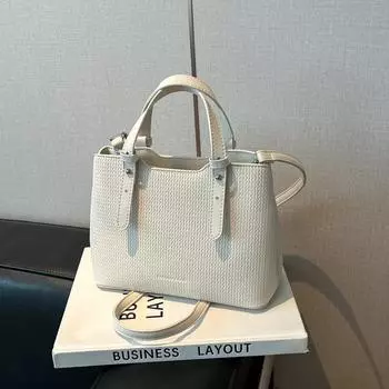 Ручная переноска, модное ведро премиум-класса, новая тенденция, повседневная сумка через плечо, универсальная сумка-мессенджер