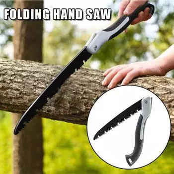 Ручная пила Деревообработка Складная ножовка Многофункциональная резка древесины Острая походная пила 210MM