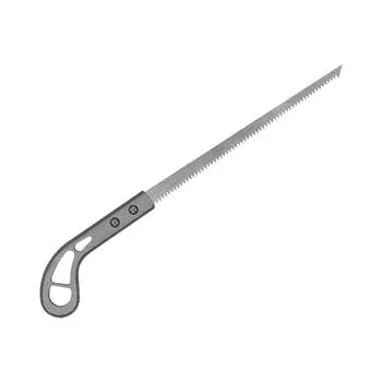 Ручная пила для обрезки деревьев, японская пила, эргономичная ручка, мощная ручная пила для сада, походов, кемпинга, обрезки деревьев Replacement Blade